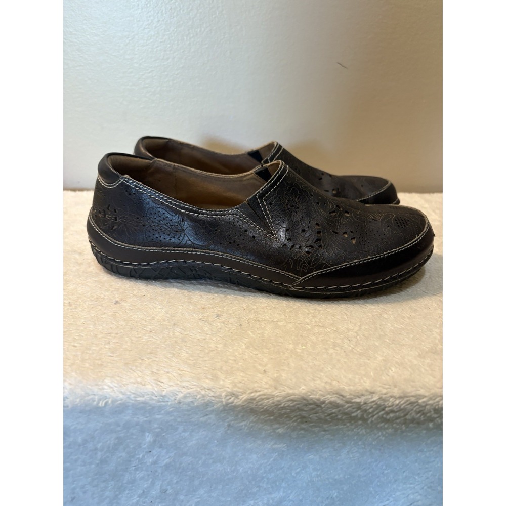 L'Artiste Spring Step - Libora-B Women's Size 37 (6.5) Black Leather EUC - Picture 3 of 8